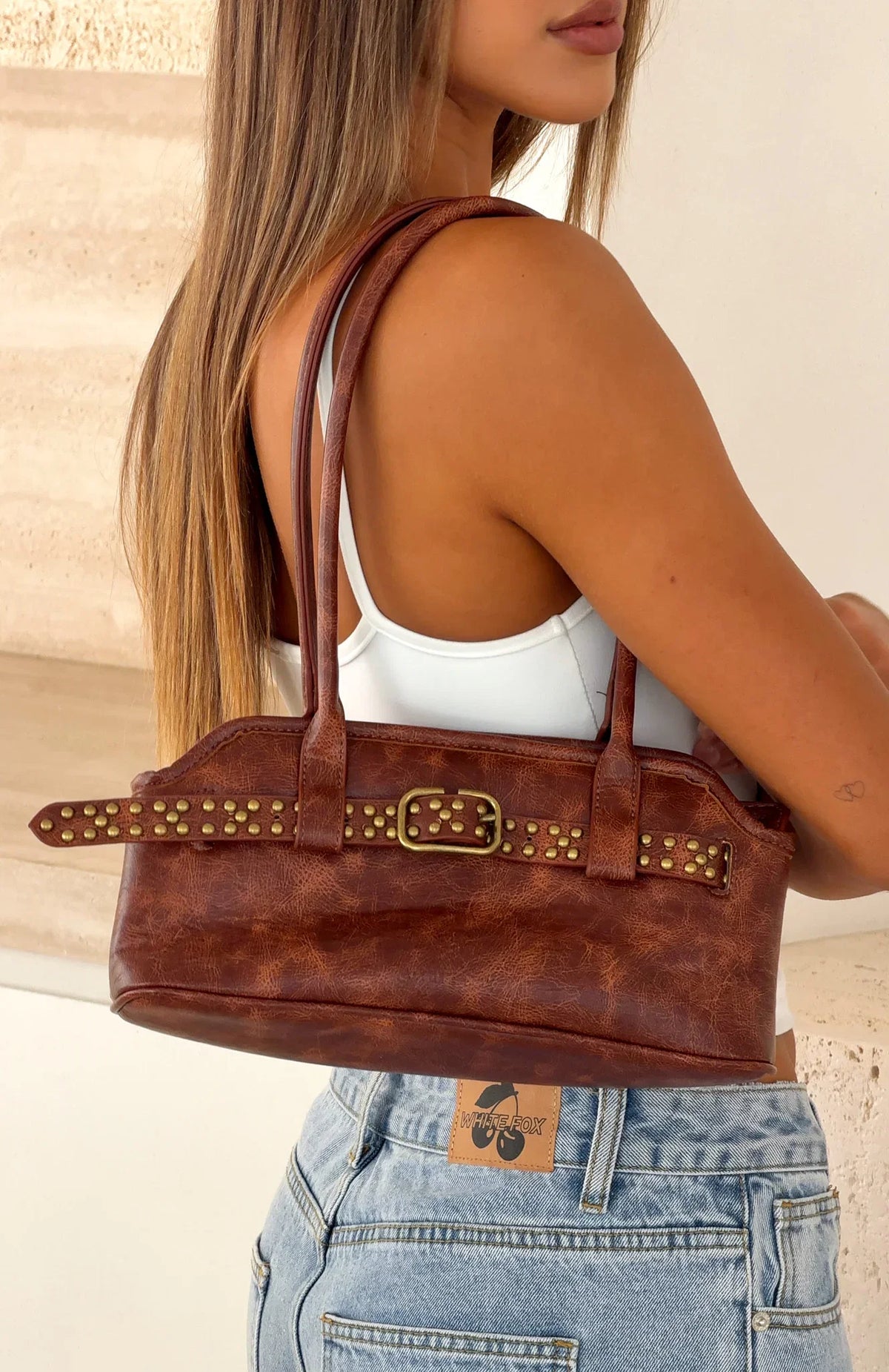 Christie Shoulder Bag Vintage Chocolate