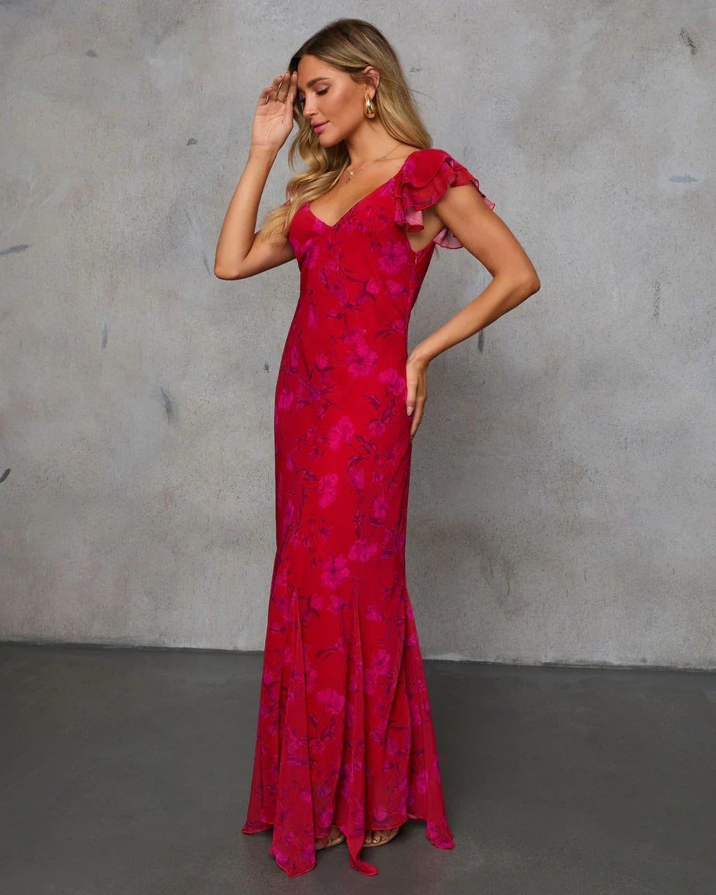 One And Only Floral Maxi Dress