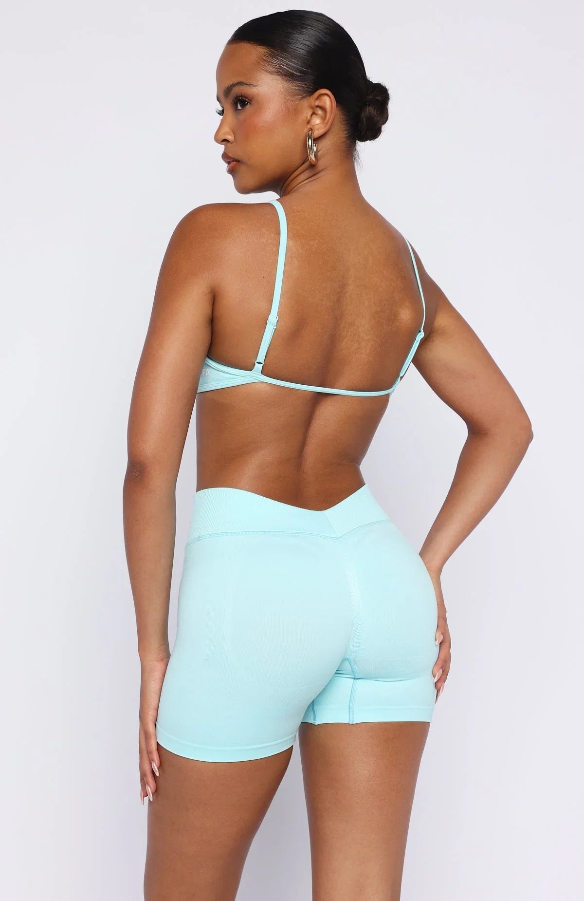 Spin Seamless Bike Shorts 4 Malibu Blue