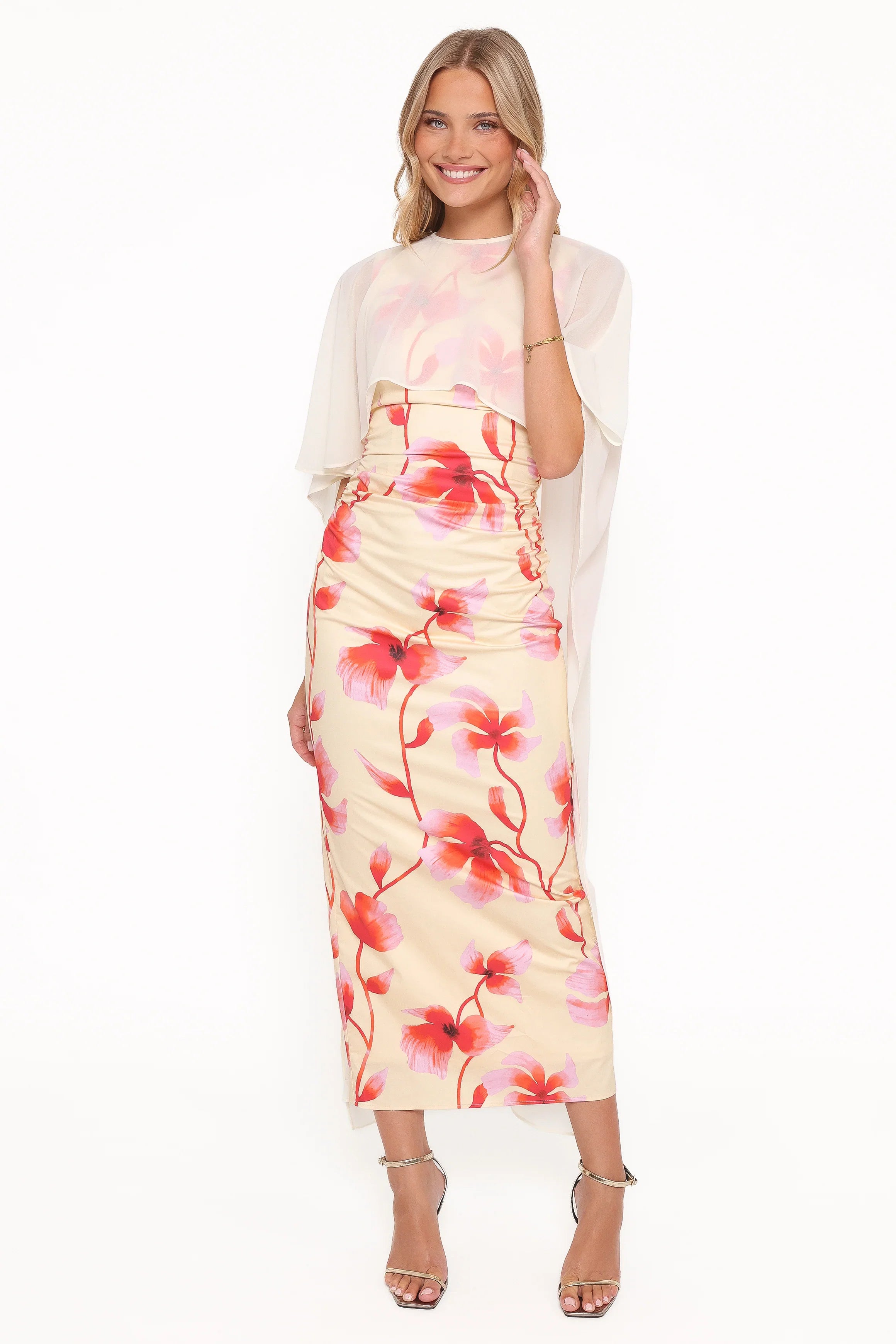 Tamzyn Maxi Dress Pink Floral