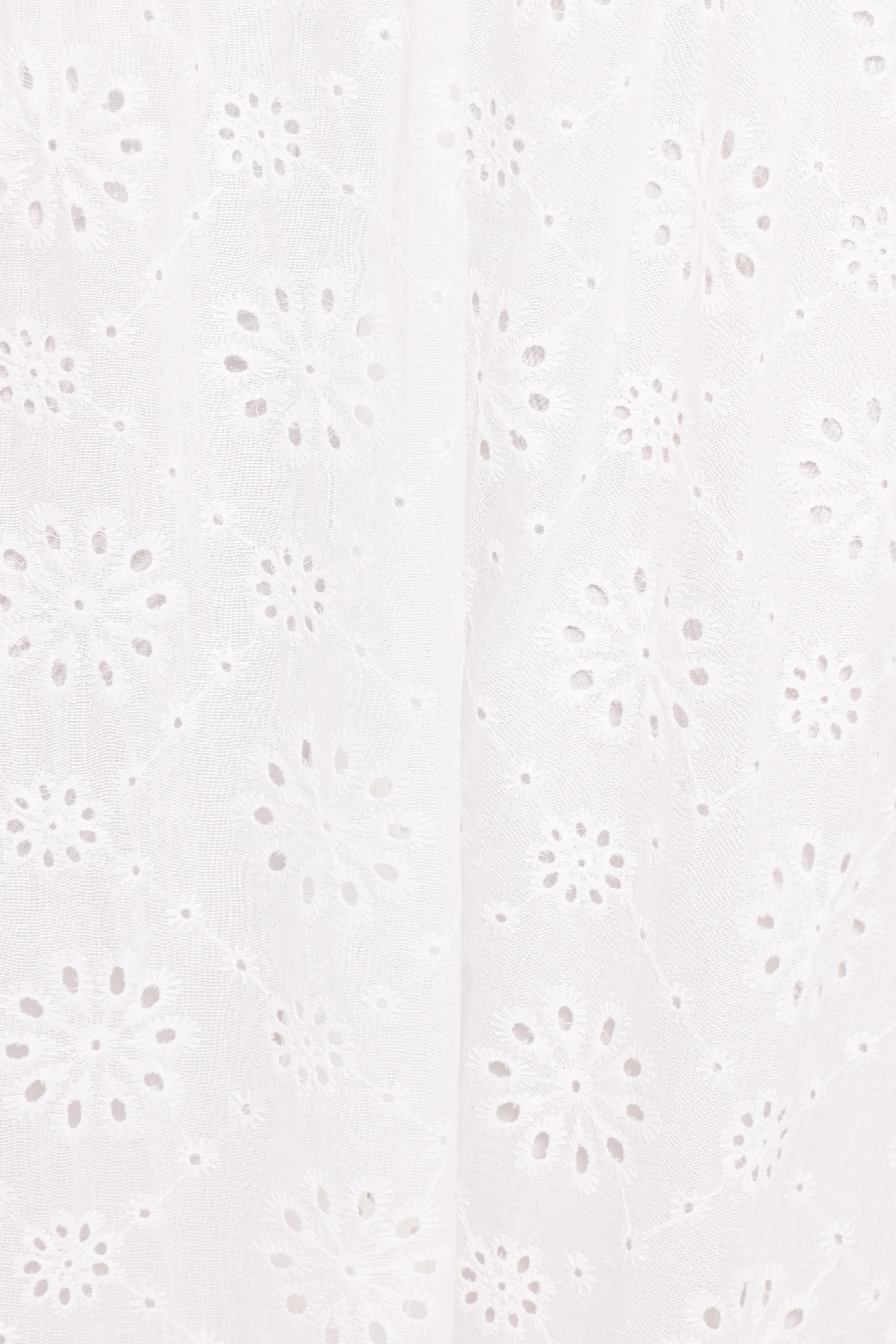 Sinead Eyelet Maxi Skirt White