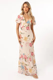 Viola Maxi Dress Sand Pink