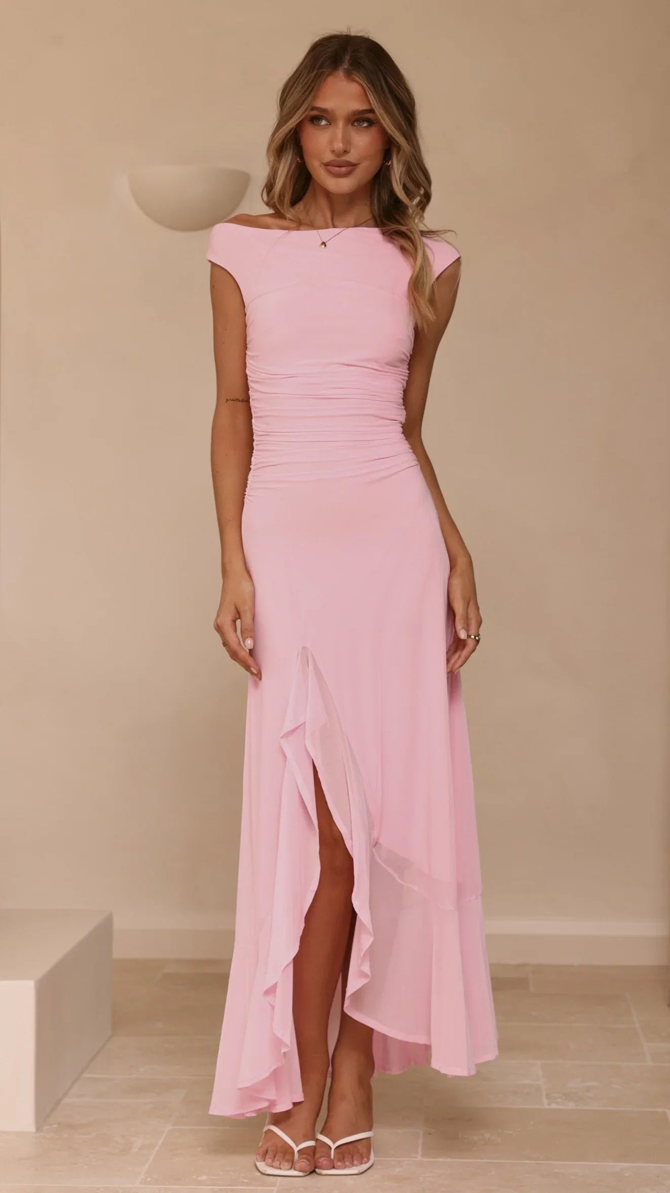 Sareiah Maxi Dress Pink
