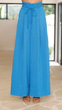 Melinda High Waist Pants Blue
