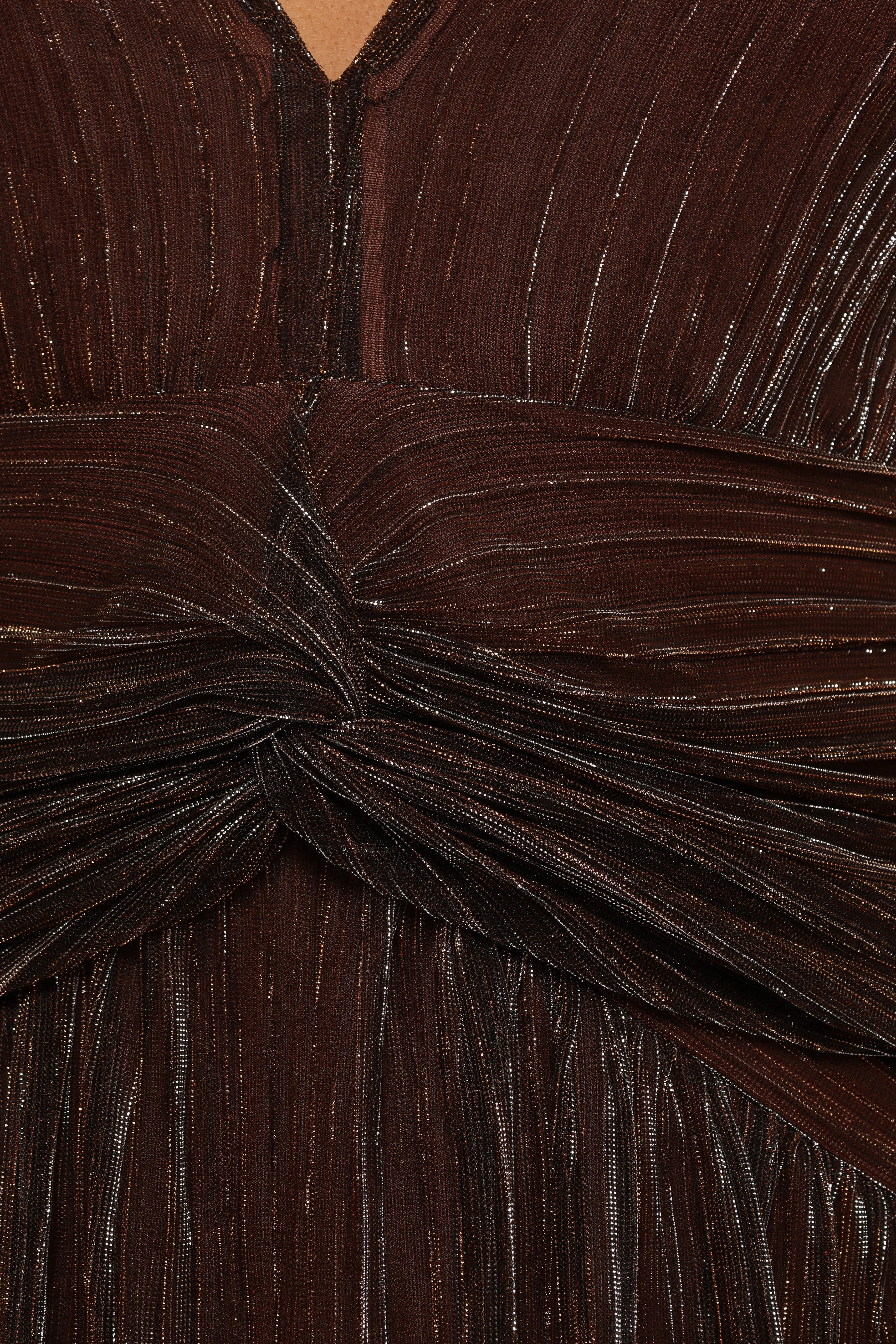 Cara Maxi Dress Bronze