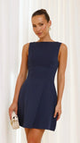 Rafiki Mini Dress Navy