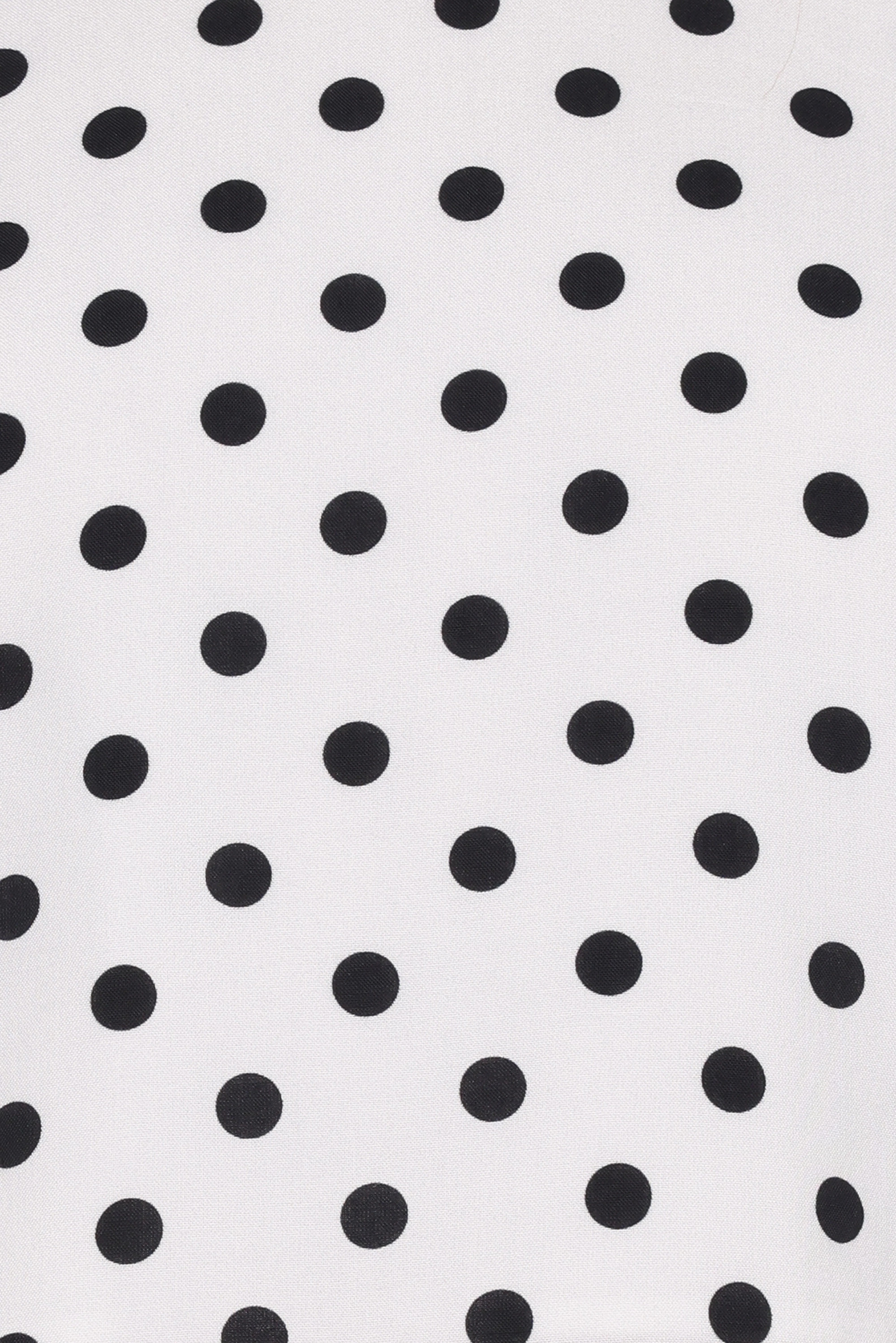 Michelle Short Set White Black Polka Dot
