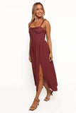 Sofie Midi Dress Brick
