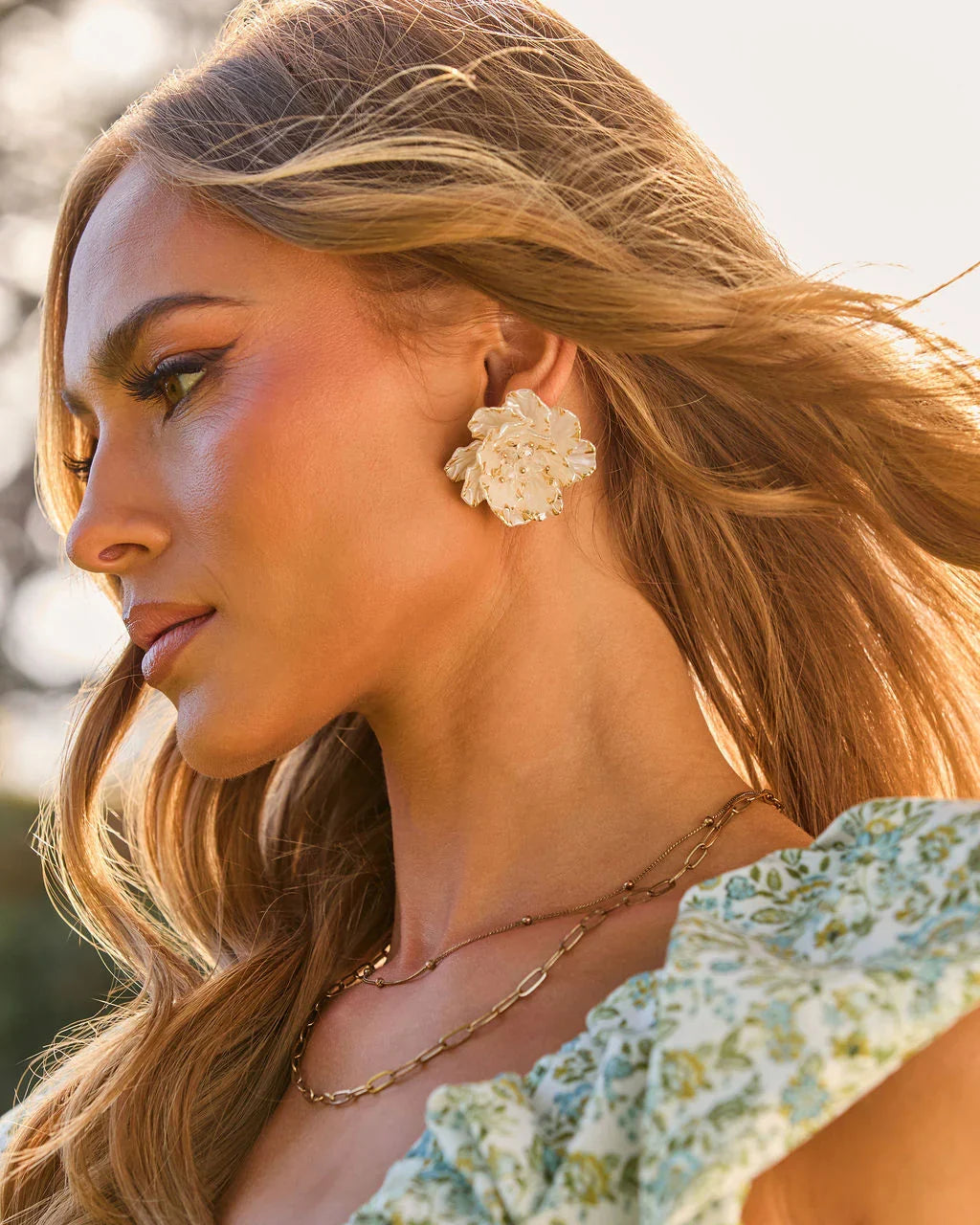 Flora Darling Flower Stud Earrings