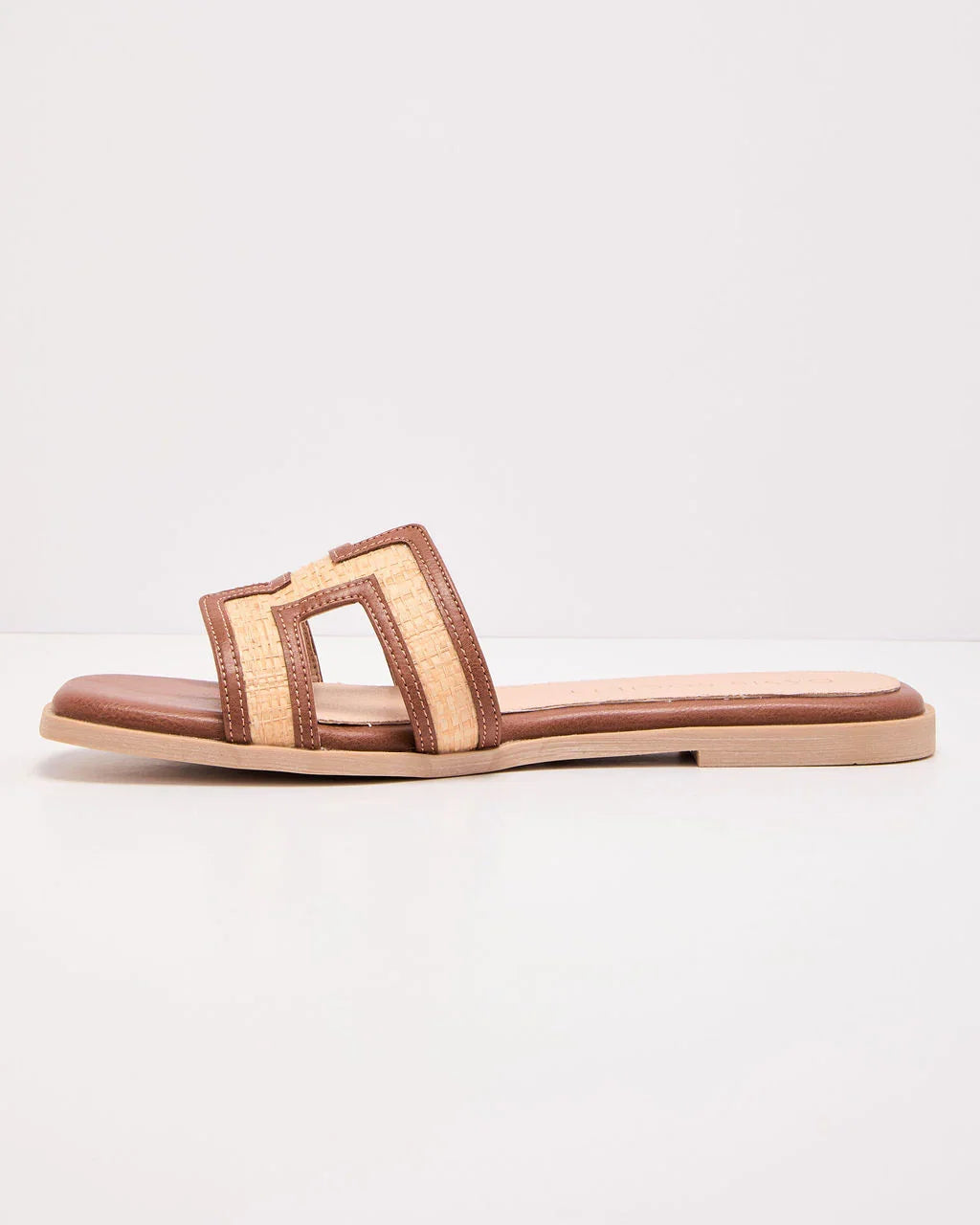 Florance Colorblock Flat Sandals