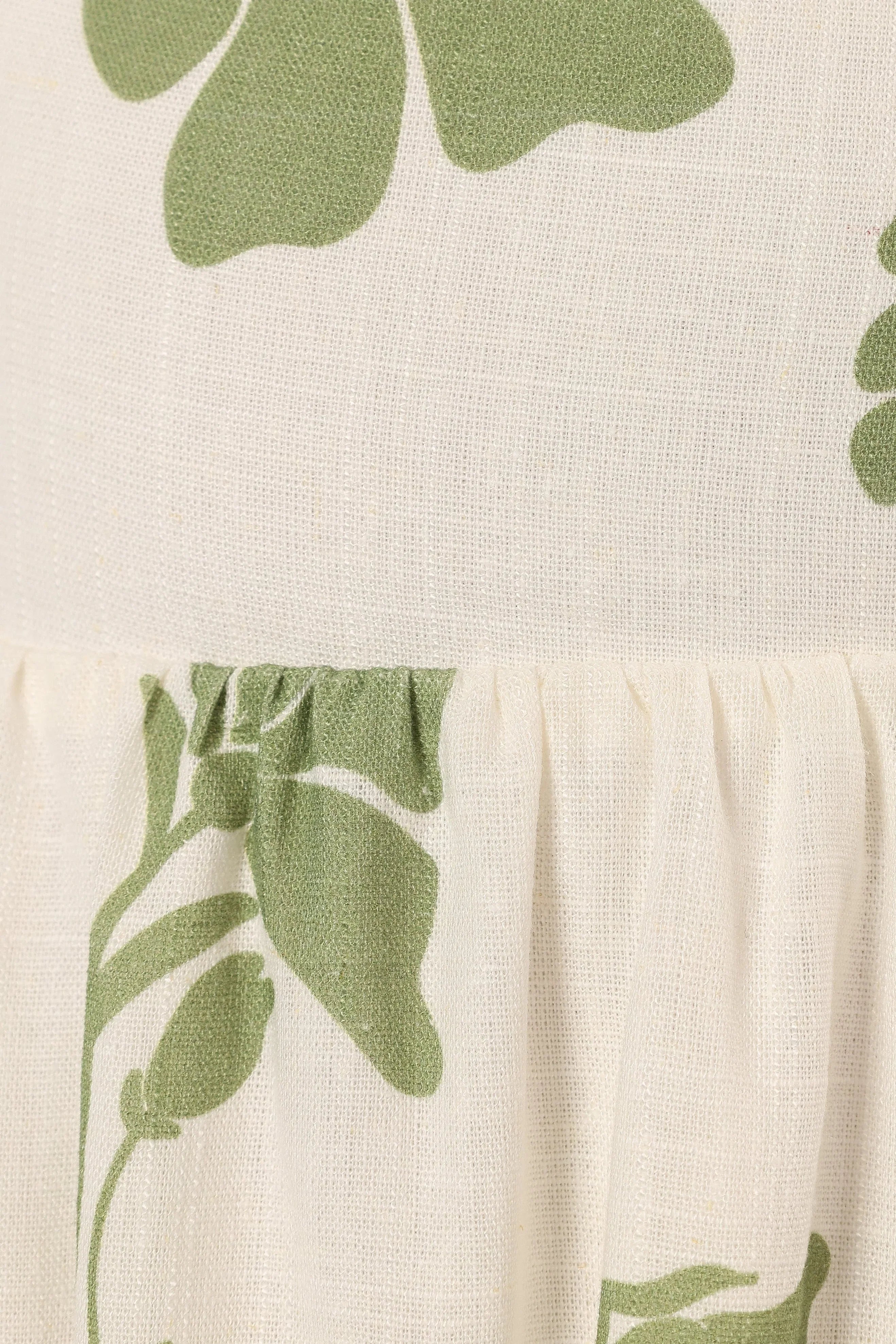 Hazel Maxi Dress Sage Floral