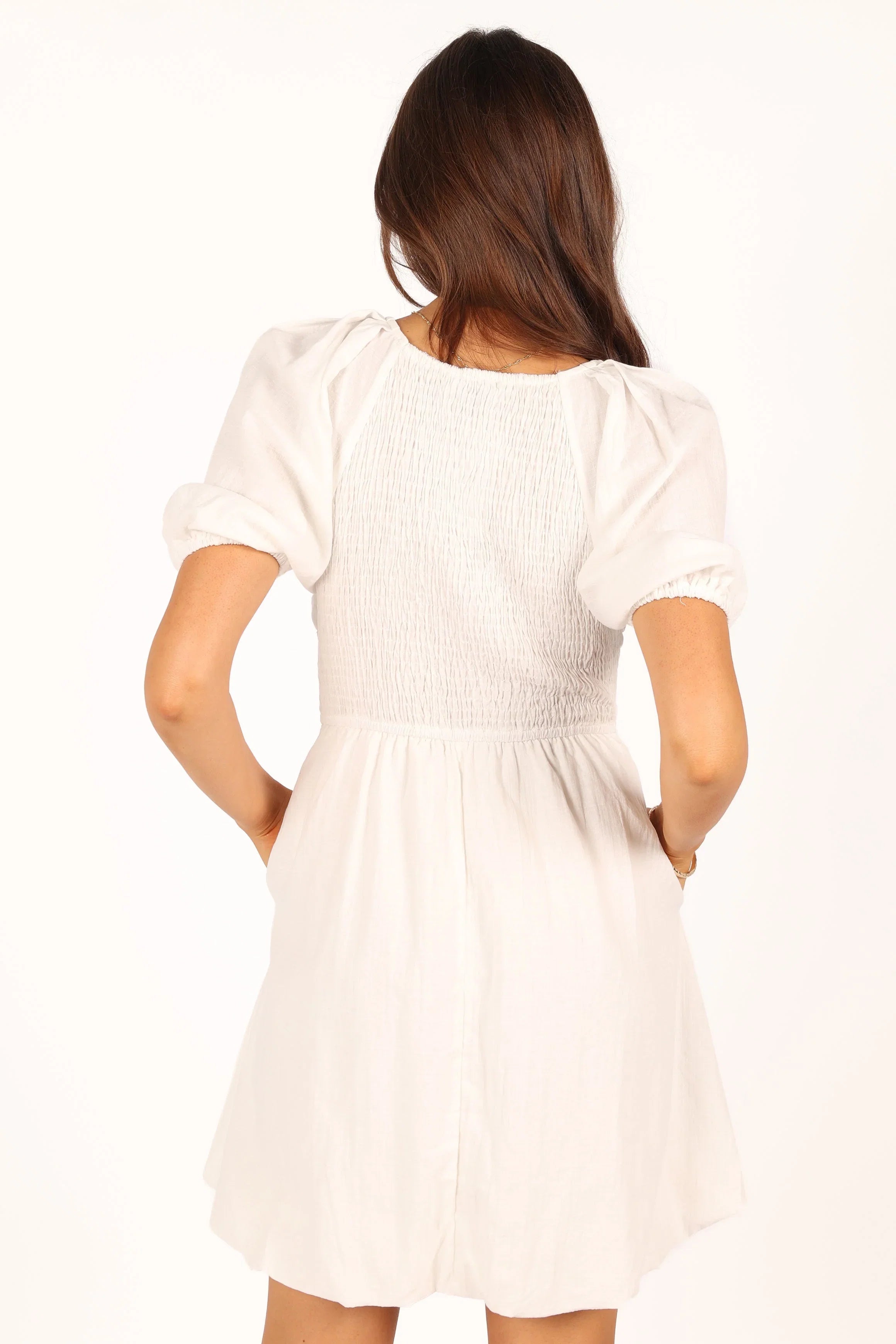 Lulee Mini Dress White