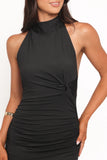 Hansen Midi Dress Black