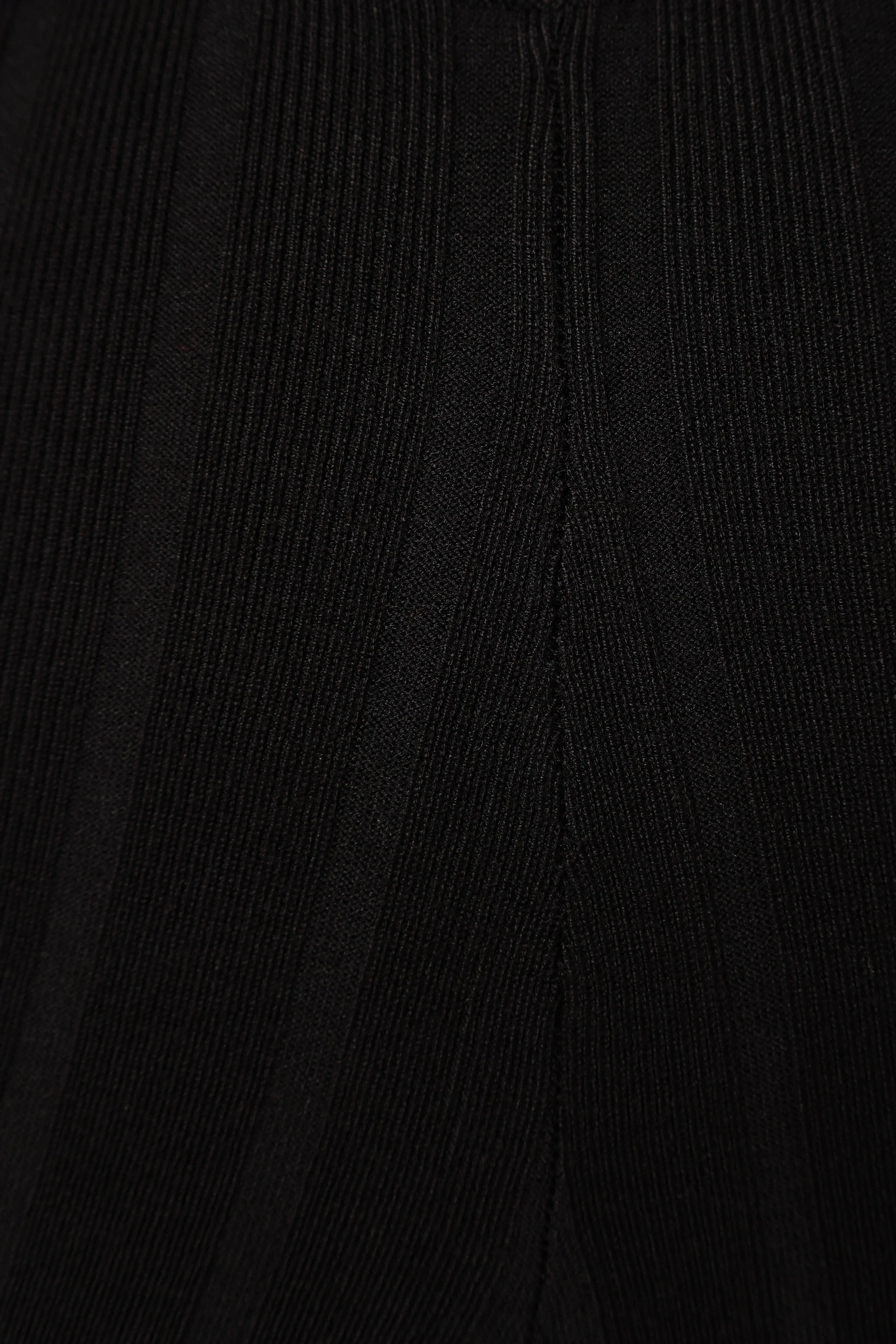 Silvie Knitted Set Black