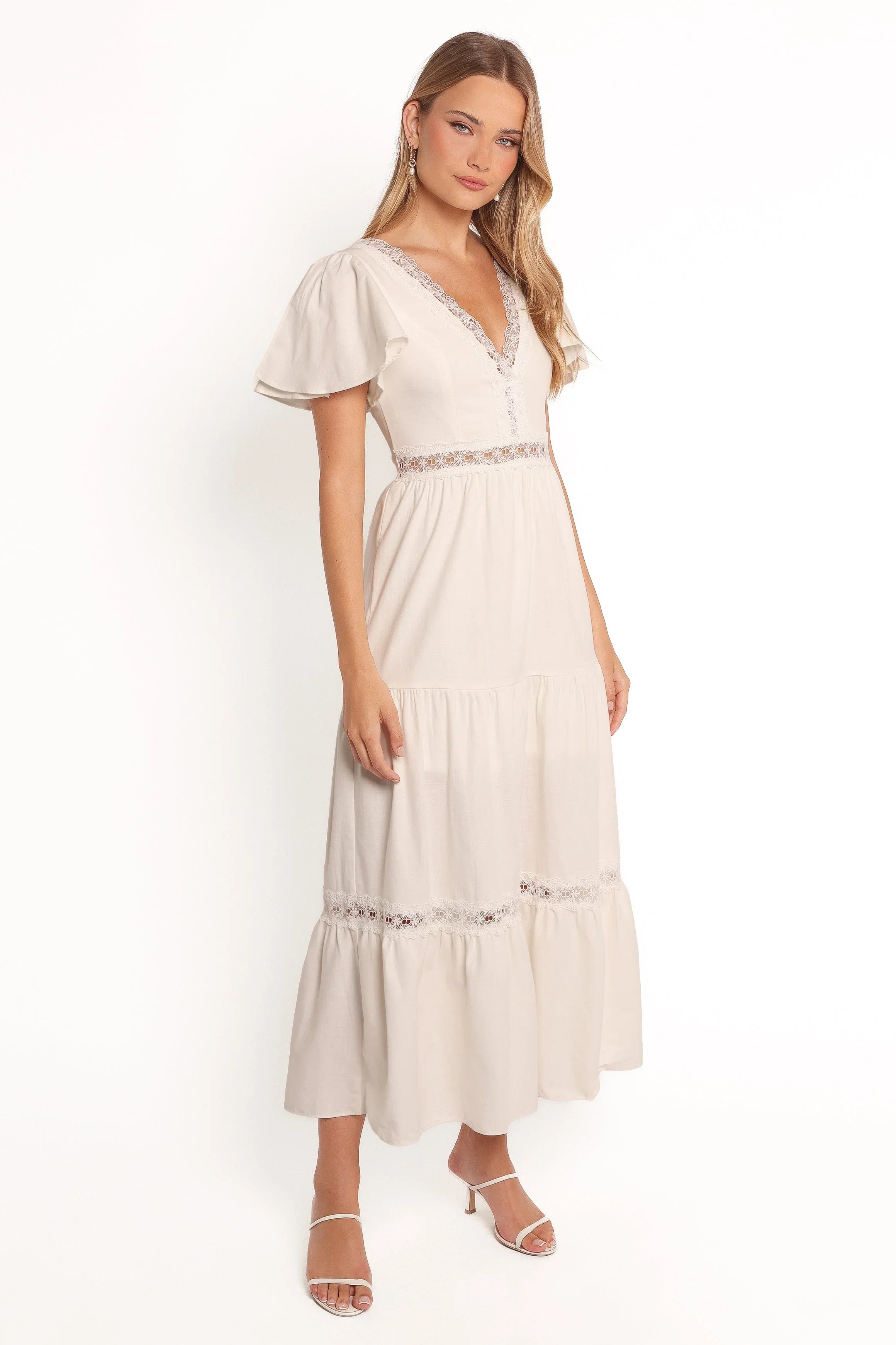 Minny Maxi Dress Cream