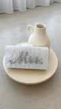 Mrs Pearla Clutch White Silver