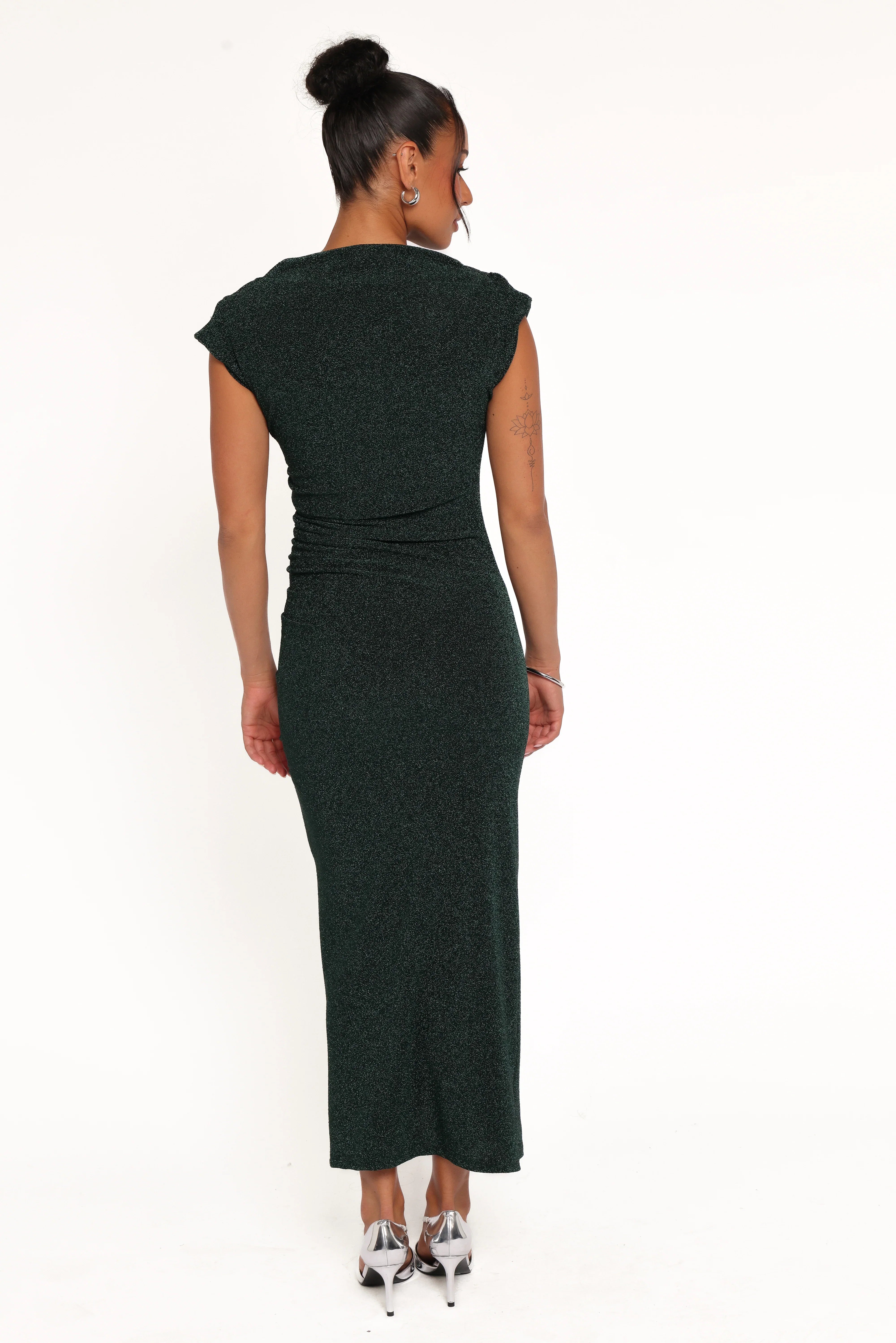 Mel Midi Dress Emerald