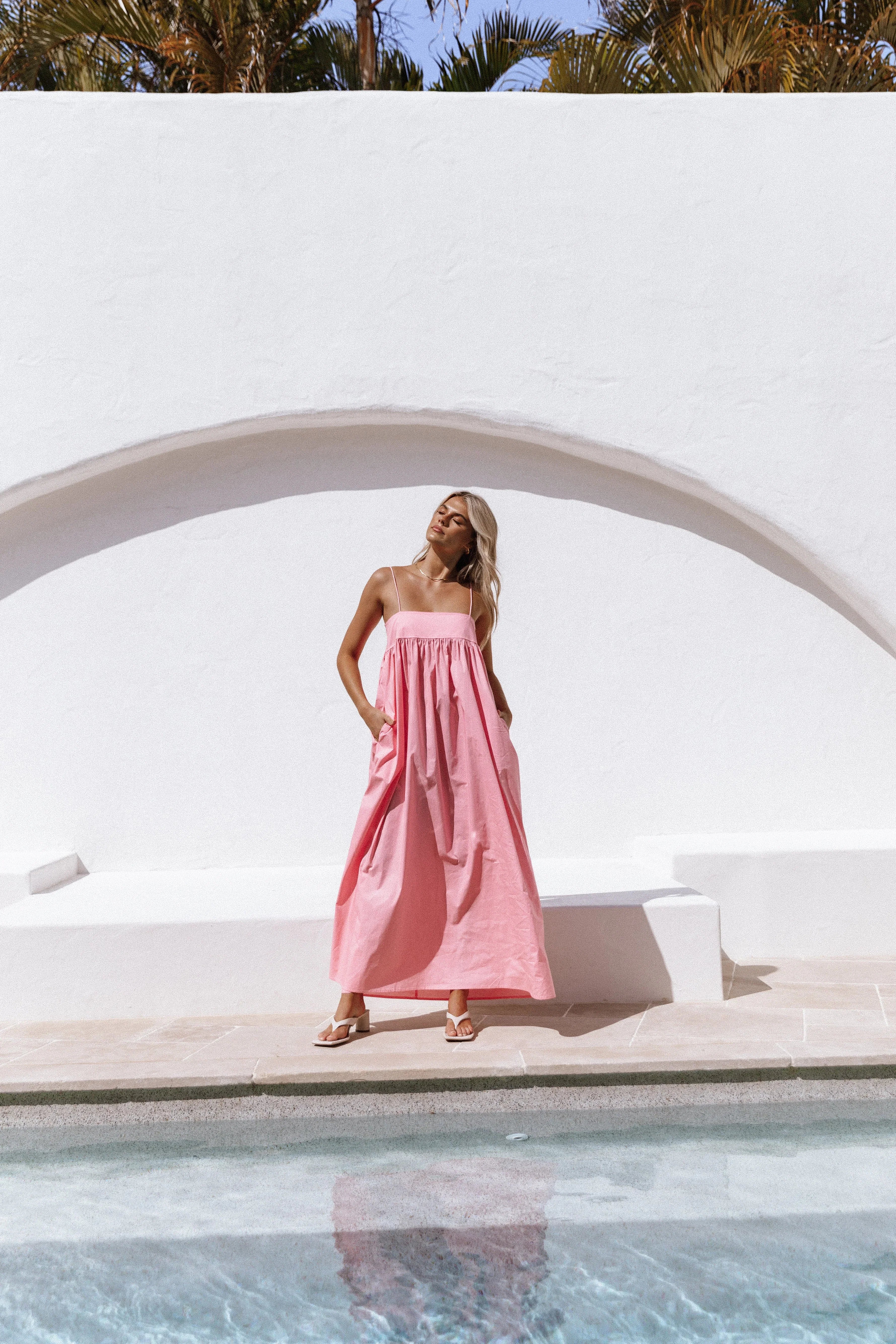 Serina Maxi Dress Pink