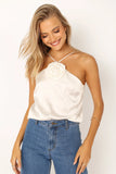 Pai Rosette Top Ivory