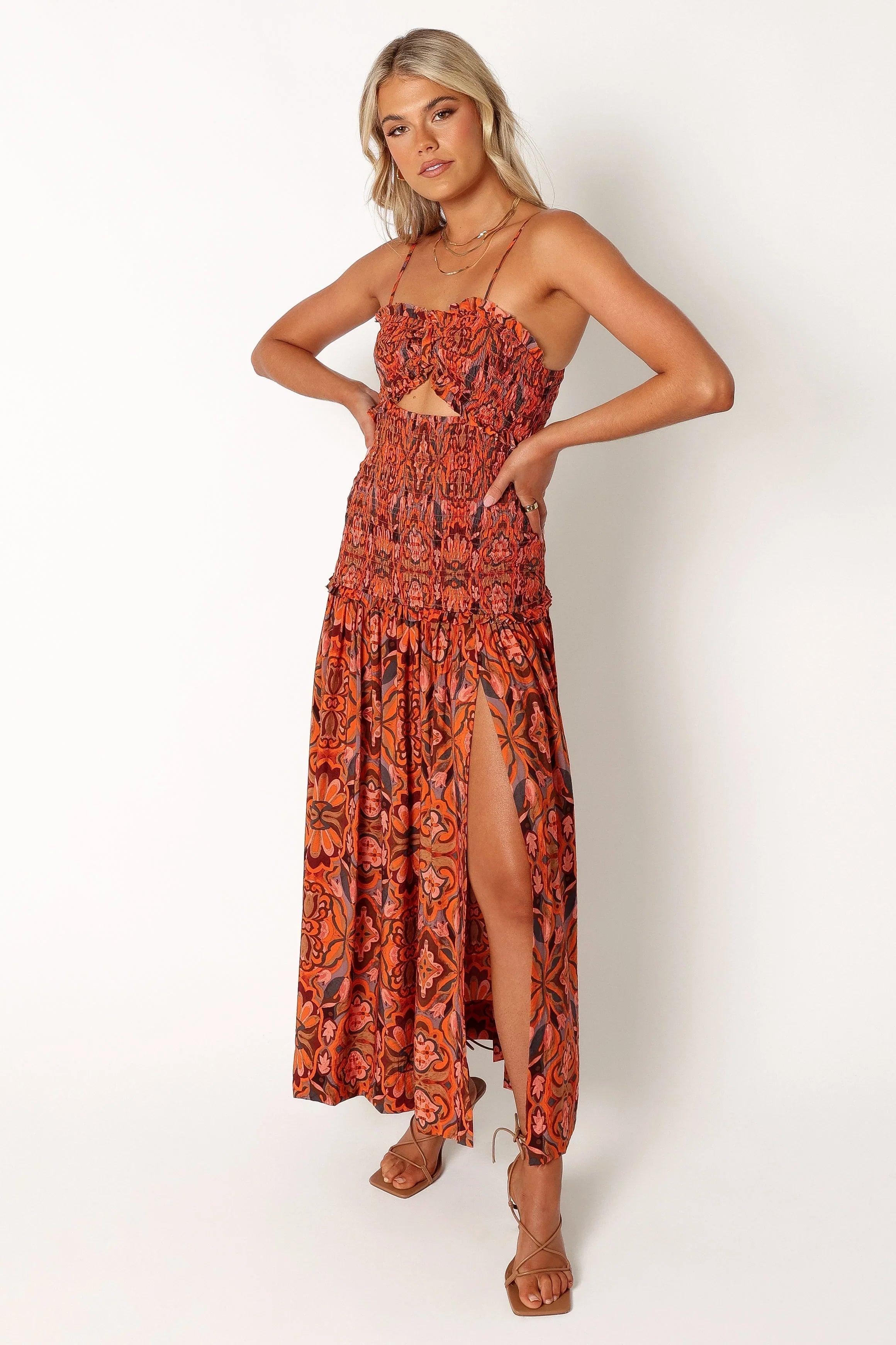 Cecil Midi Dress Harvest Moon