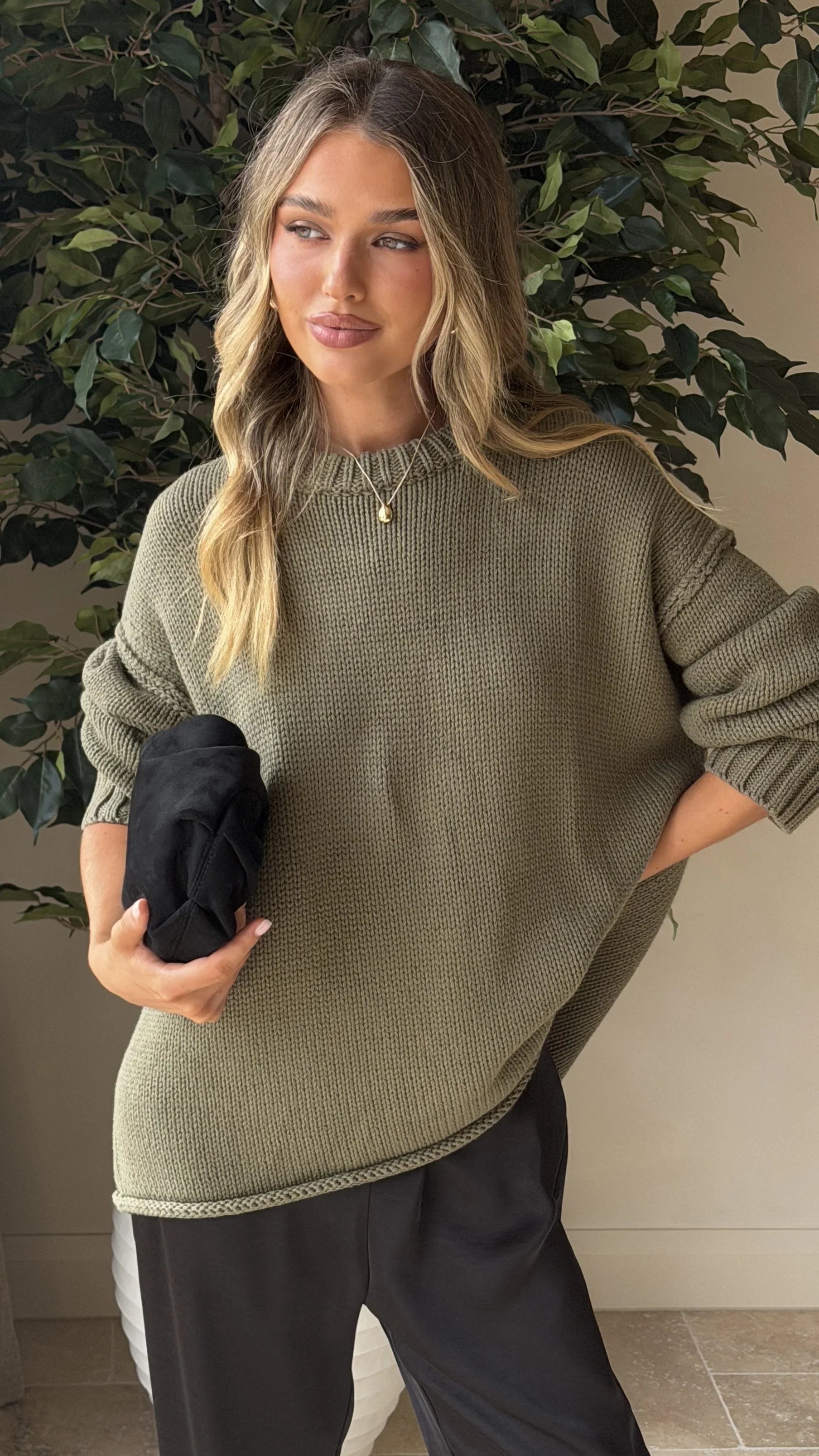 Jase Knit Khaki