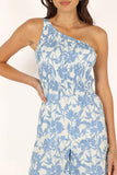 Rae Jumpsuit Blue Floral