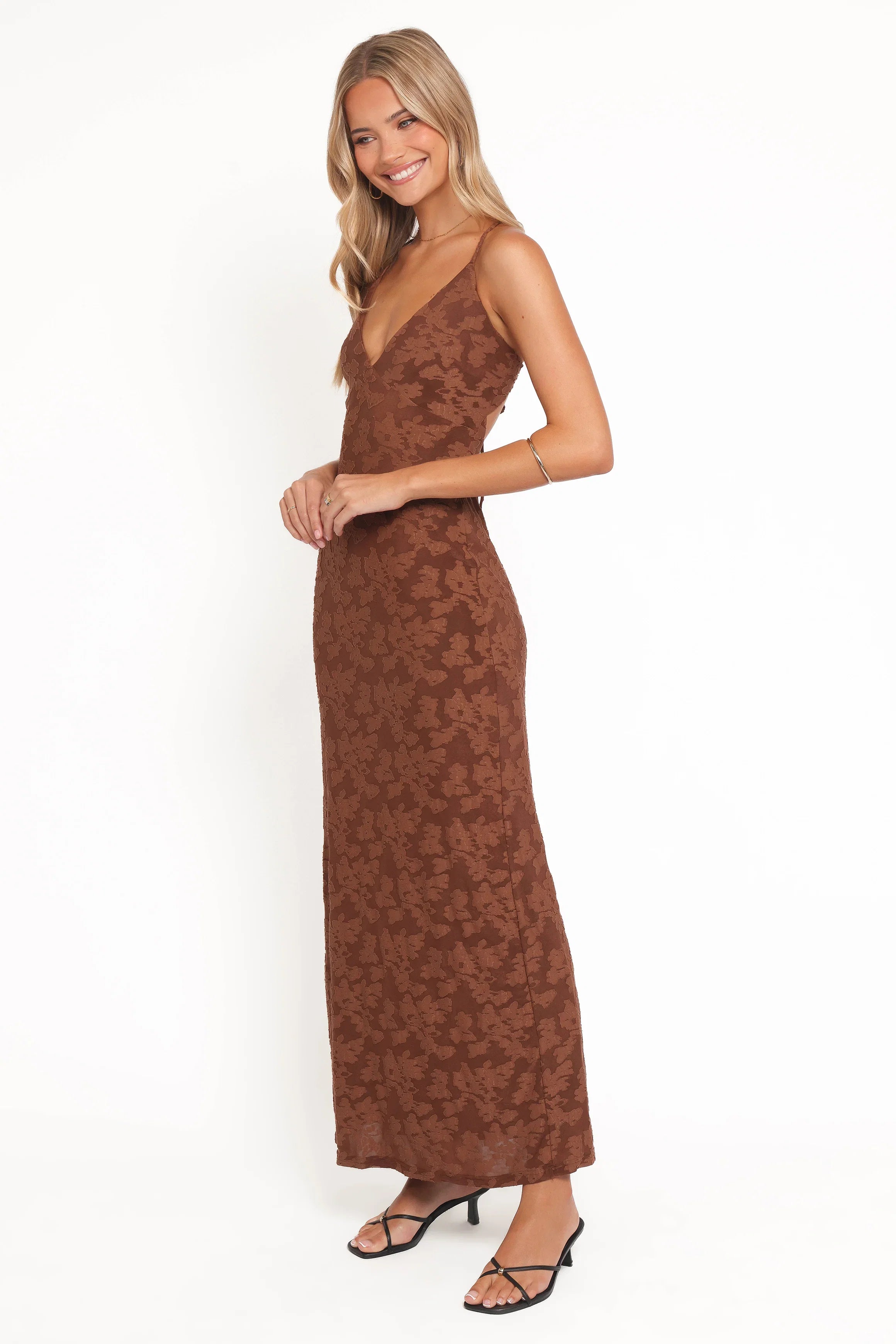 Araminta Maxi Dress Brown