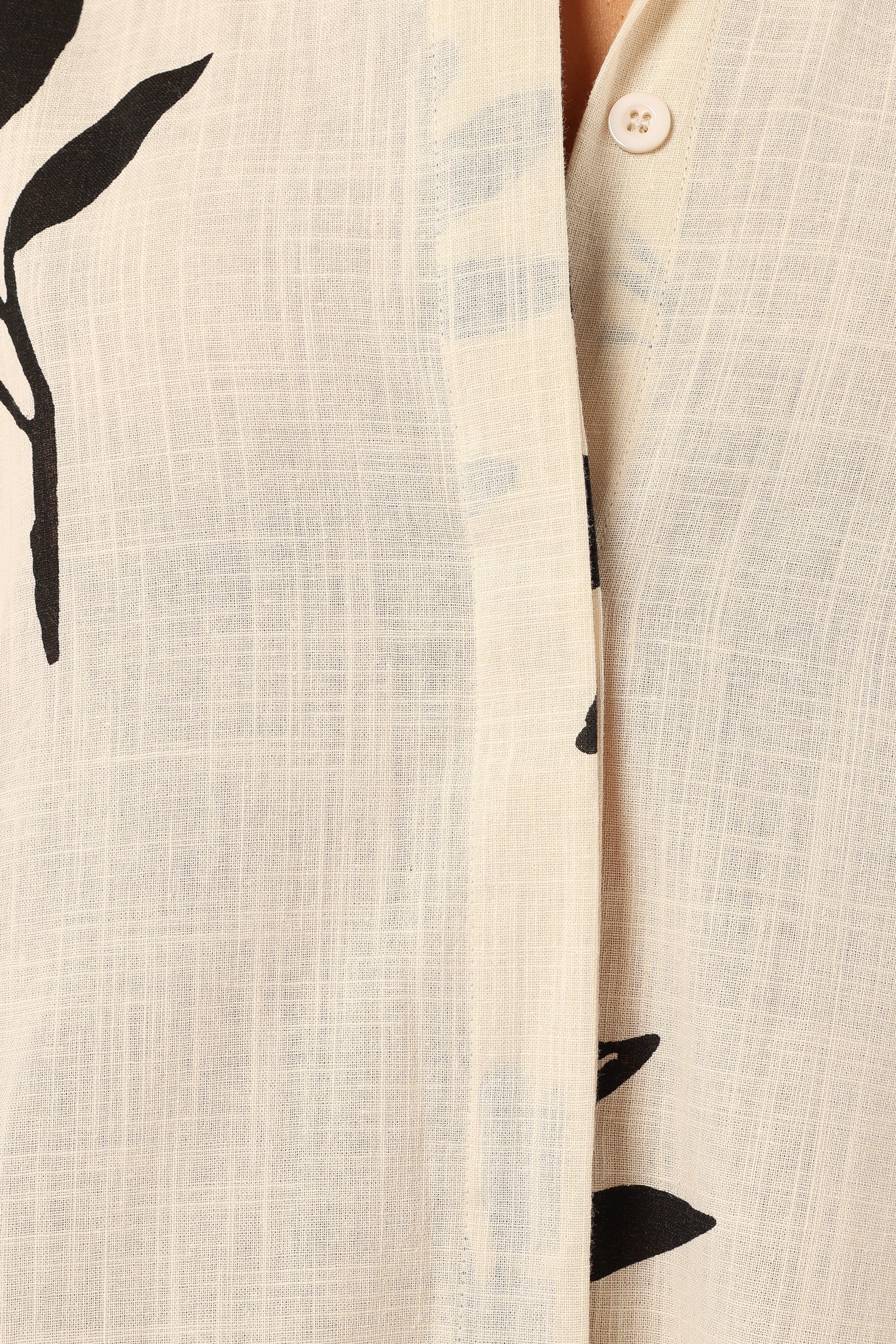 Sebastian Romper White Black Print