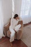 Jones Rosette Cardigan Cream