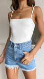 Amos Bodysuit White