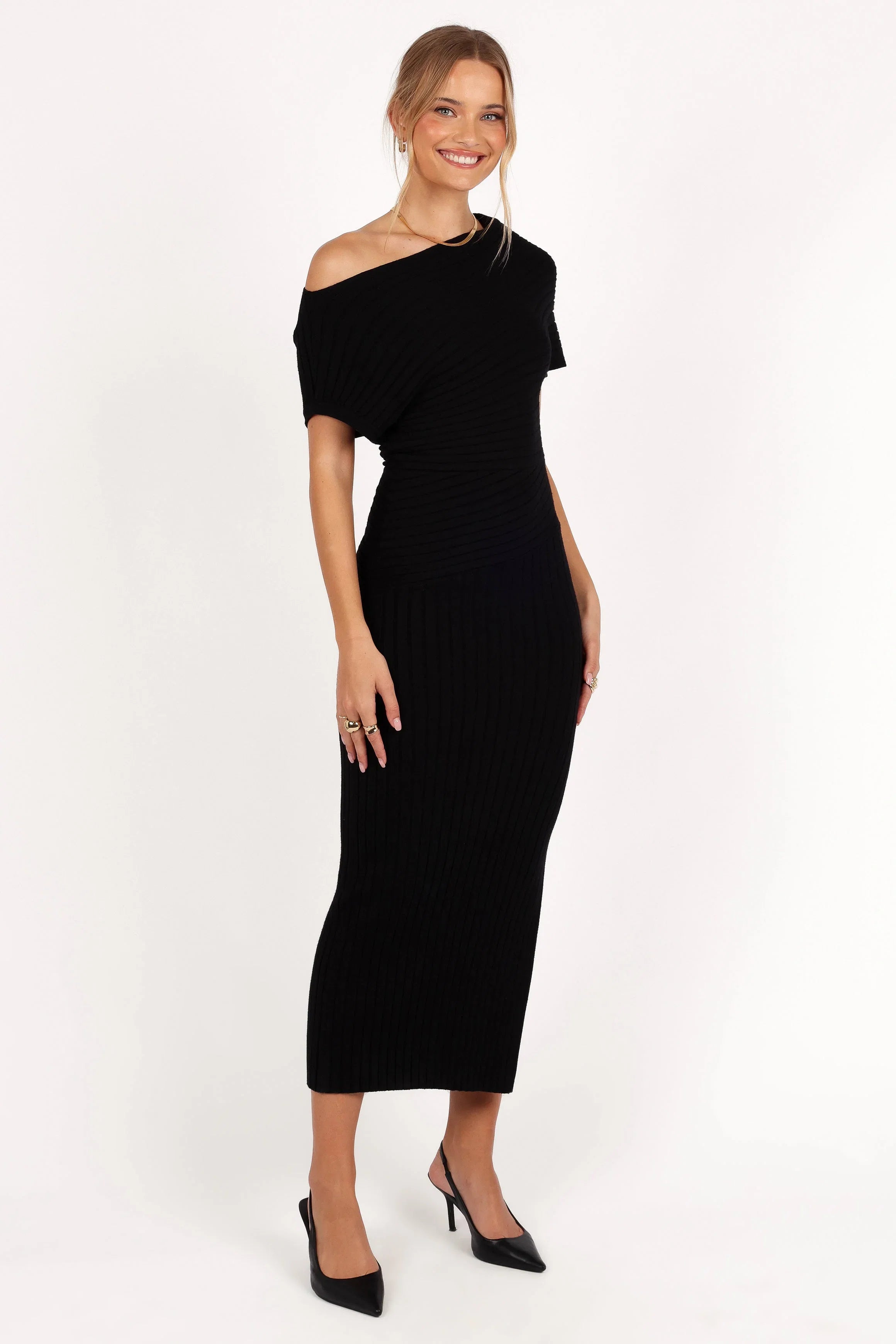 Otis Midi Dress Black