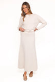 Willis Knitted Skirt Cream