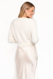 Jintie Vintage Button Cardigan Cream