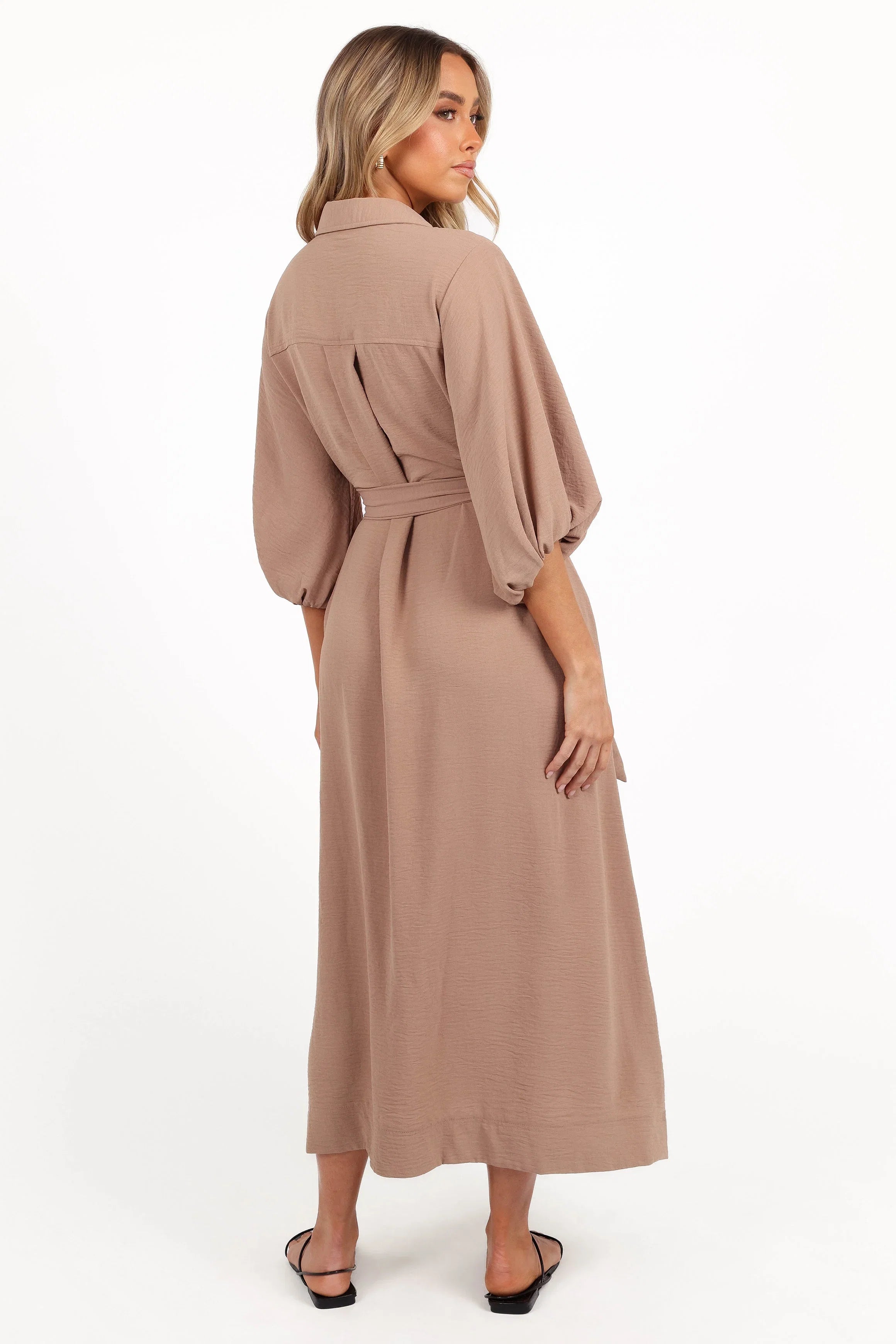 Zanita Midi Dress Toast