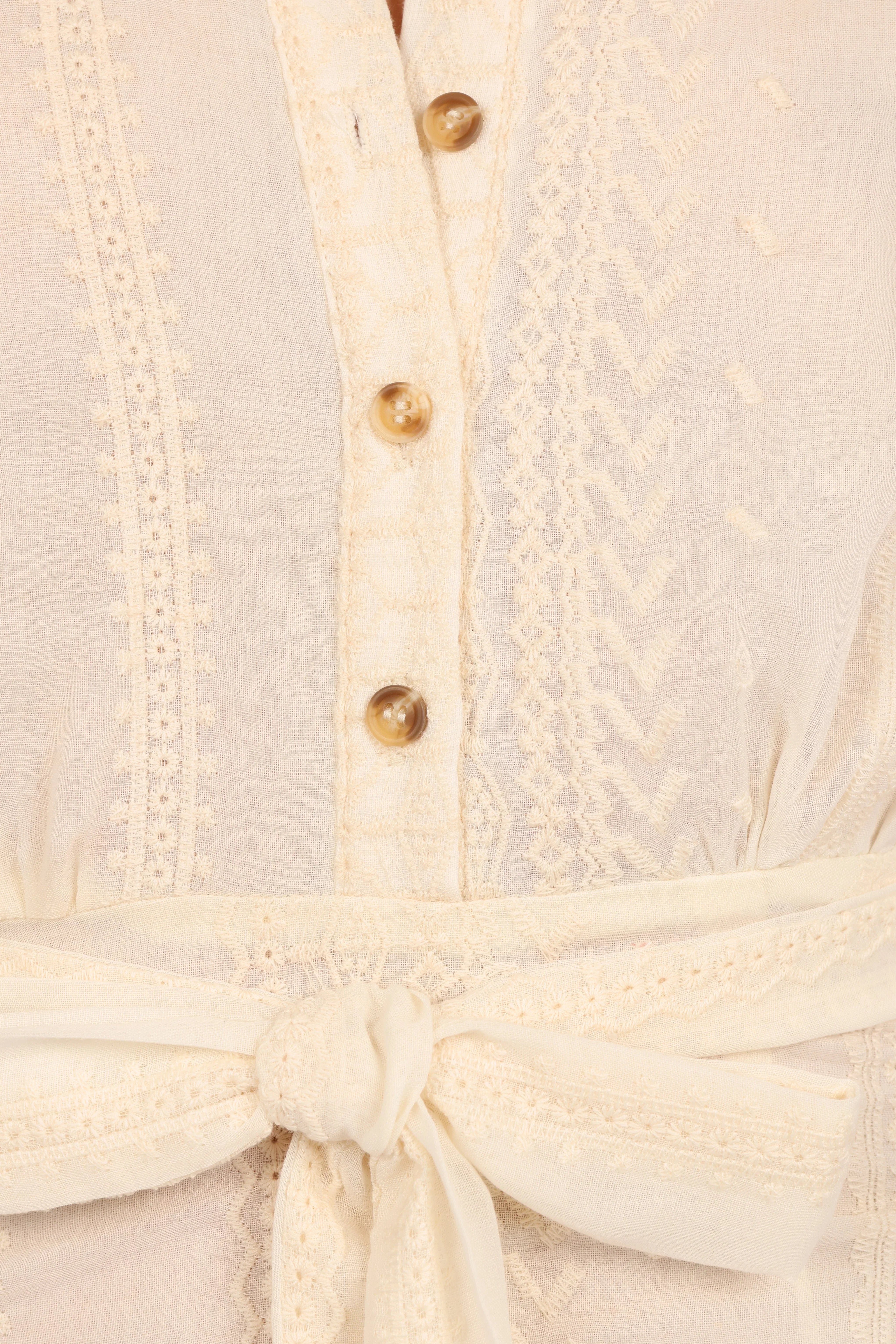 Adorlee Midi Dress Cream