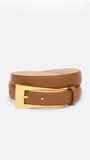 Stacey Belt Latte Gold
