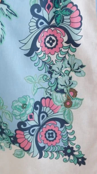 Dali Mini Dress Island Bloom Blue