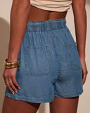 Florida High Rise Pocketed Shorts