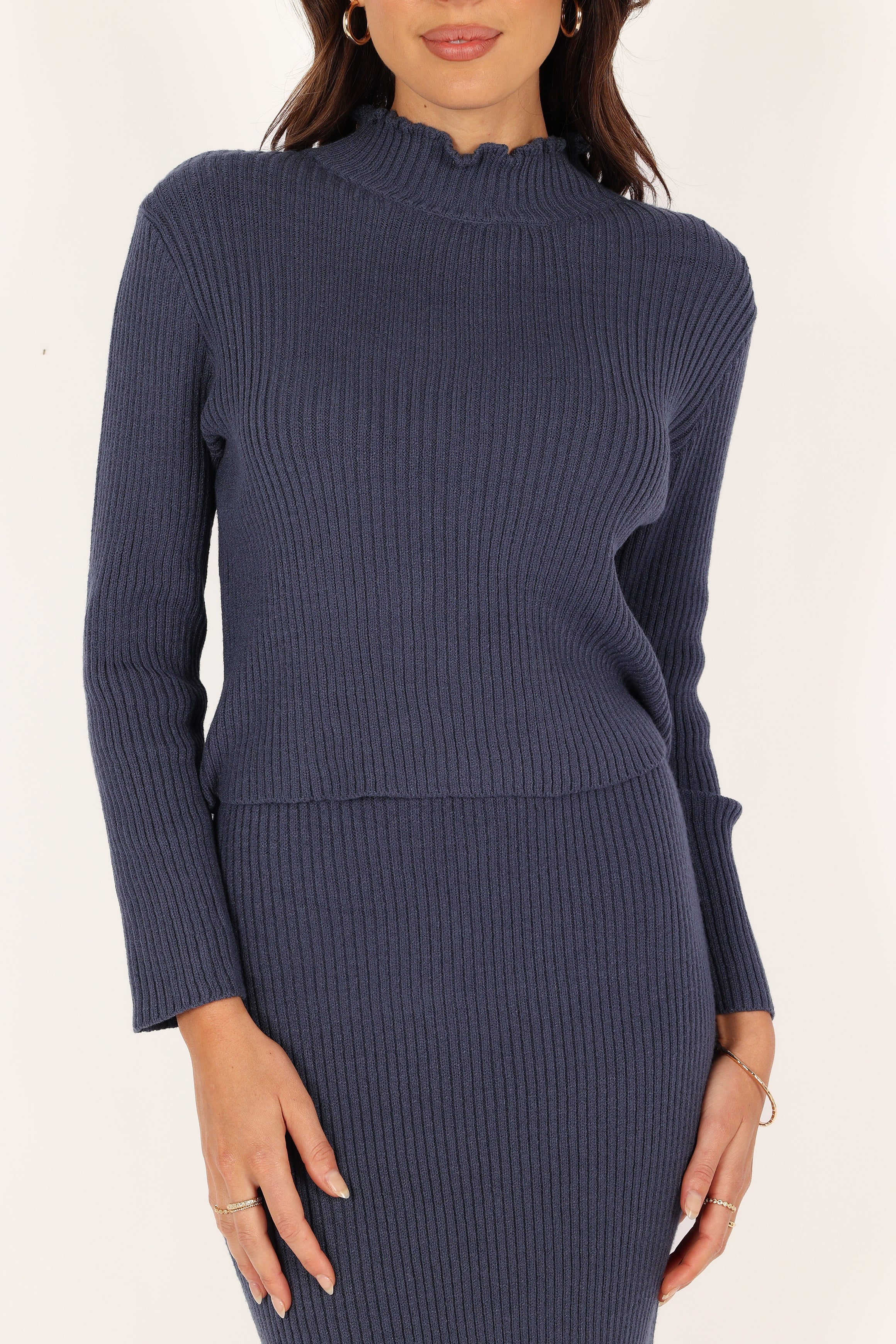 Payton Knitted Set Navy
