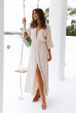 Bayview Dress Beige