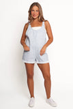 Viola Romper Blue White