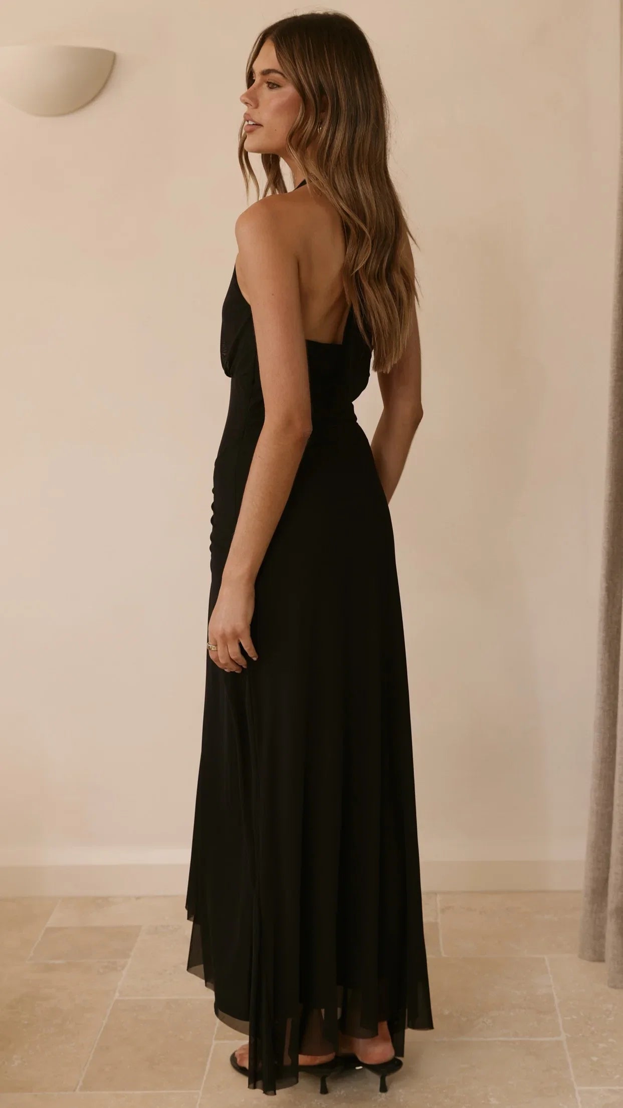 Meredith Maxi Dress Black