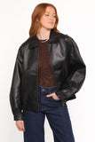 Zoe Bomber Jacket Black