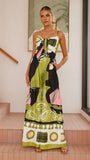 Teresa Jumpsuit Green Pink