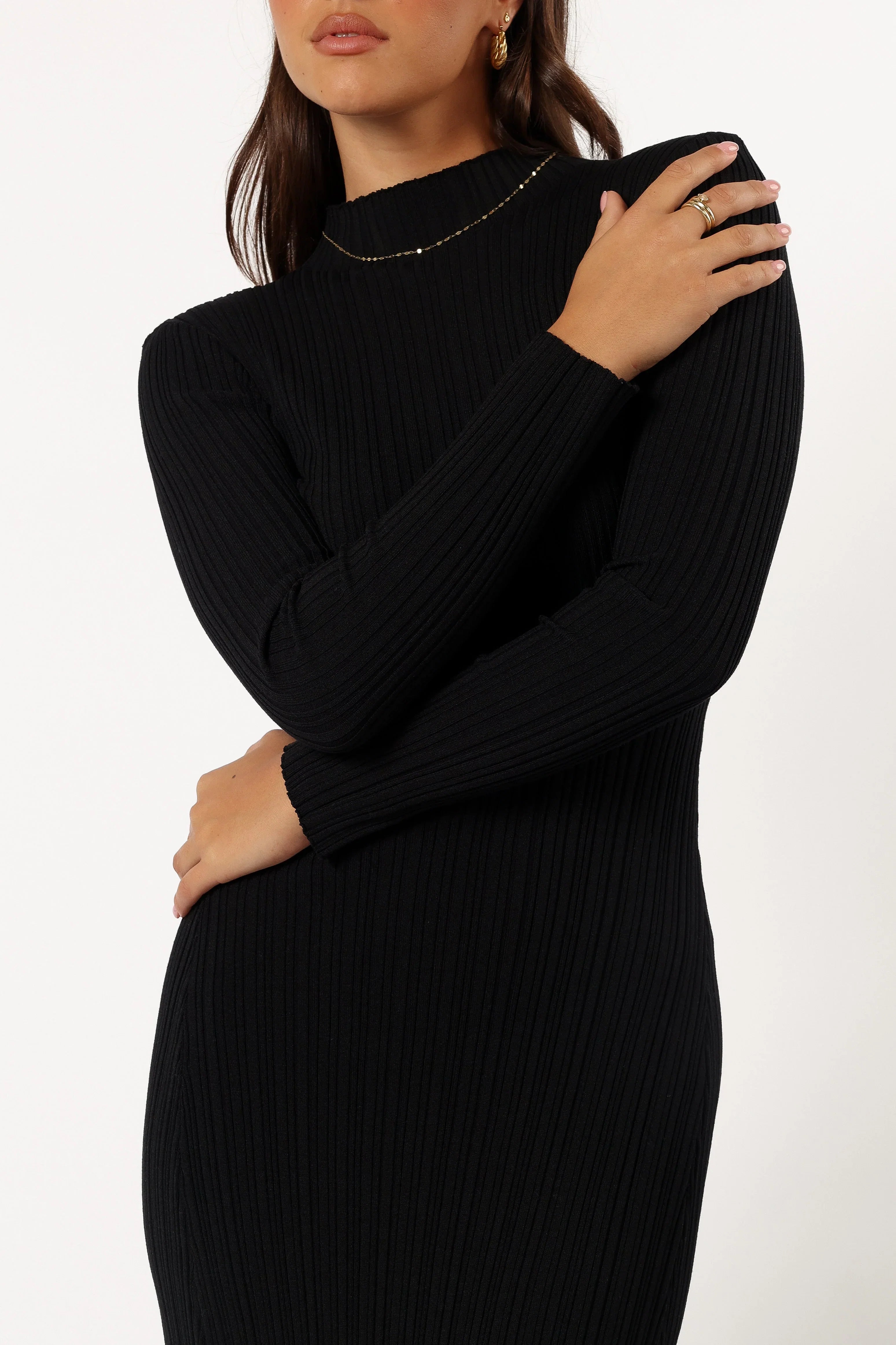 Briar Long Sleeve Dress Black