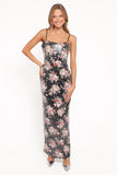 Everlee Maxi Dress Floral Sequin