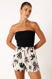 Sawyer Short Beige Black