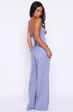 Promise Me This Pants Navy Check