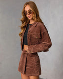 Coffee Meets Corduroy Jacket