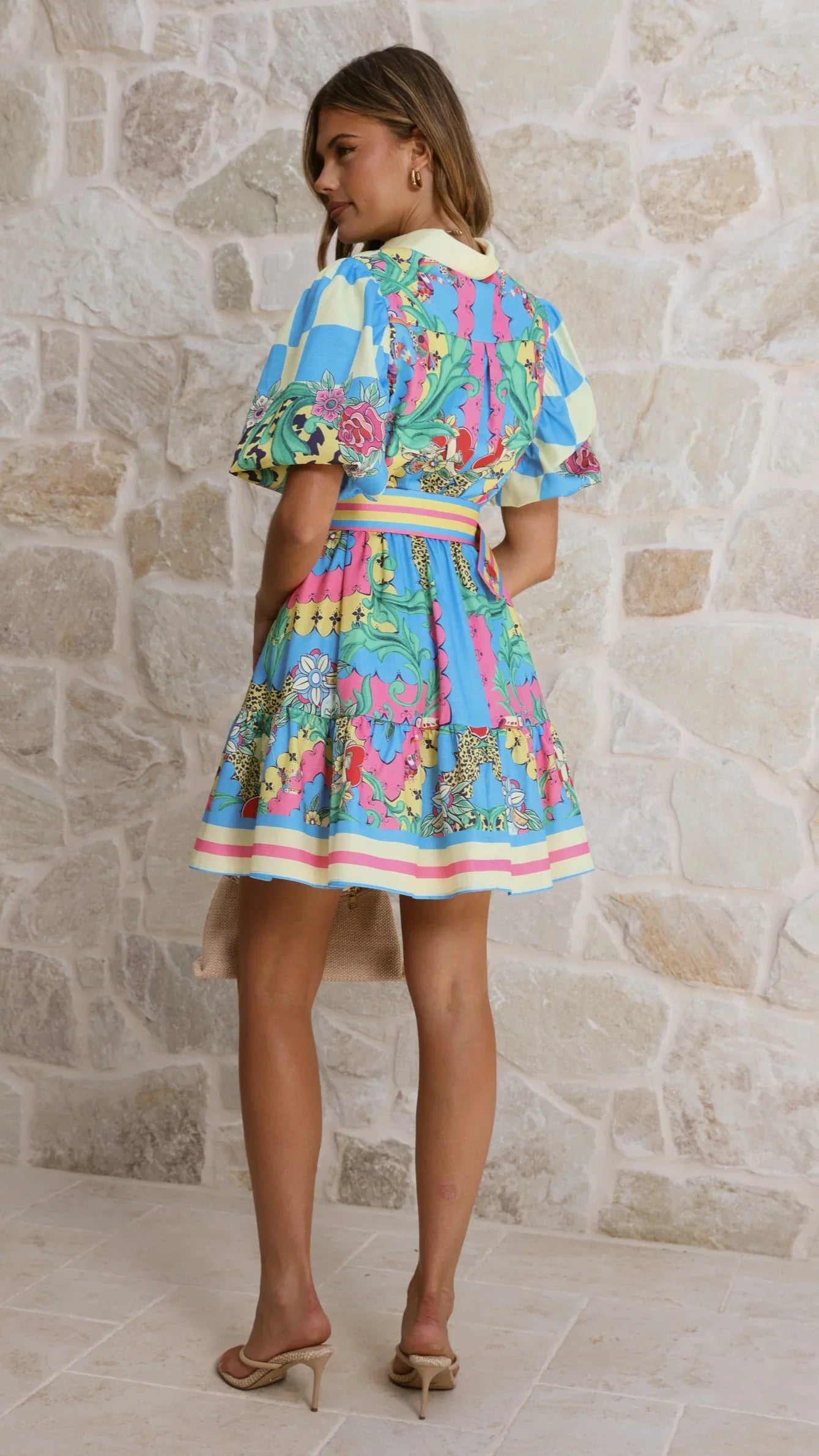 Celene Mini Dress Tropical Rio